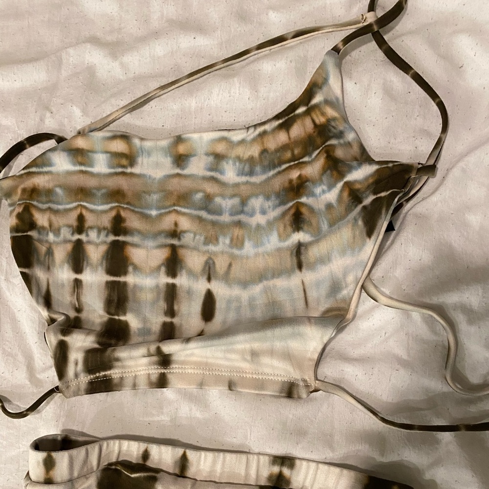 Matte brand top/skirt set XS